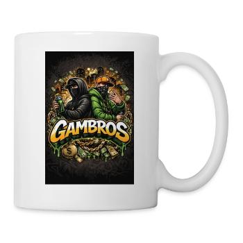 Gambros Stadtplanung. - Tasse - Weiß - Rechts