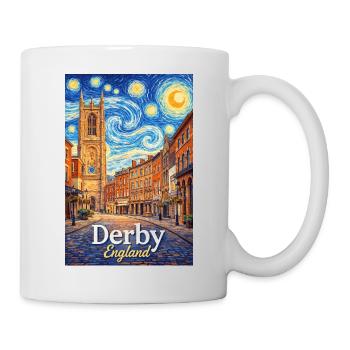 Derby, England - Mug - white - Right