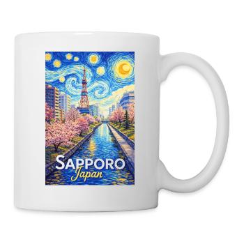 Sapporo, Japan - Mug - white - Right