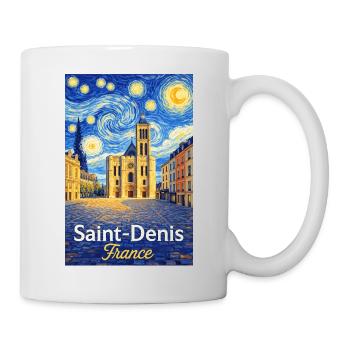 Saint-Denis, France - Mug - white - Right