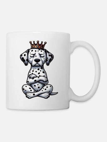 Dalmatiner Dalmatinerhalter Dalmatinerbesitzer - Tasse - Weiß