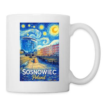 Sosnowiec, Polen - Tasse - Weiß - Rechts