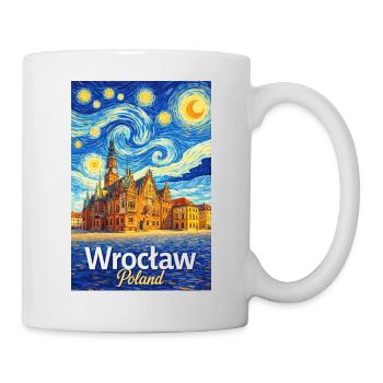 Wrocław, Pologne - Mug blanc - blanc - Droite