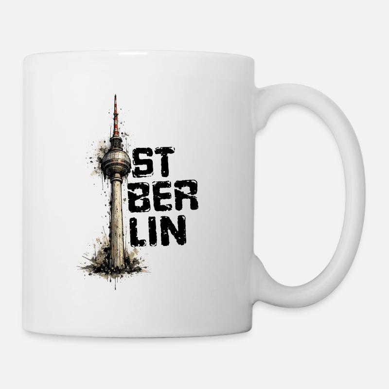 Ostberlin - Tasse - Weiß
