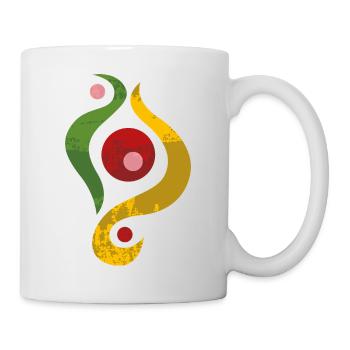 Yoga design_42 - Mug - white - Right