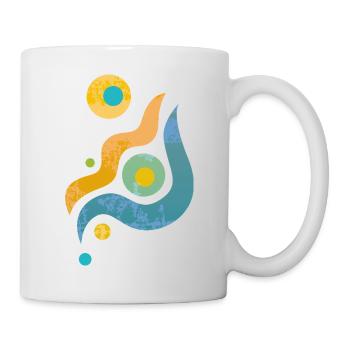 Yoga design_44 - Mug - white - Right
