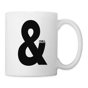 And & Chill Typography Minimal - Mug - white - Right