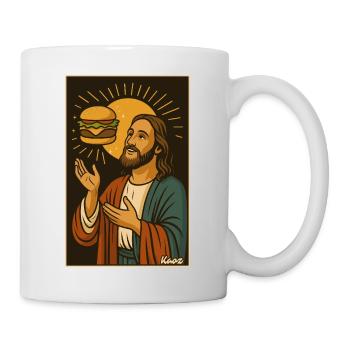 Burger Blessing Sunrise - Mug - white - Right