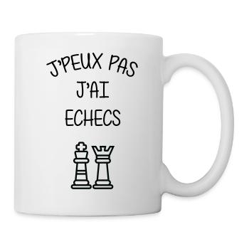 I Can't I Have Chess Humor Club - Mug - white - Right