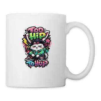 Trop hip pour hoper Pâques Pâques cool - Mug blanc - blanc - Droite
