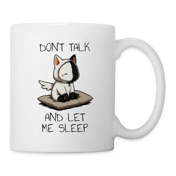Little Angel Cat Pullover Hoodie with Wings - Mug - white - Right