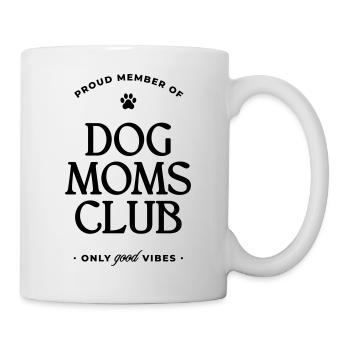 Dog Moms Club - Tasse - Weiß - Rechts
