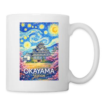 Okayama Japan - Tasse - Weiß - Rechts