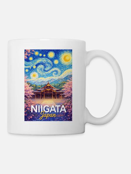 Niigata Japan - Tasse - Weiß