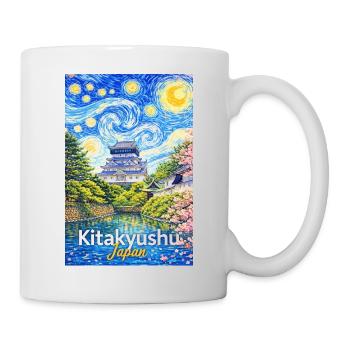 Kitakyushu, Japan - Mug - white - Right