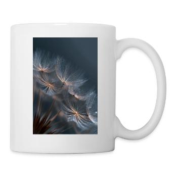 Löwenzahn-Tau - Tasse - Weiß - Rechts