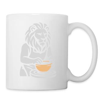 Silver Spirit: The Master Ceramist Lion - Mug blanc - blanc - Droite