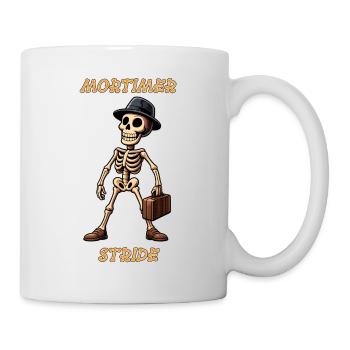 Mortimer Stride Skeleton Internet Animation Star - Mug - white - Right