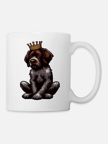 Deutsch Drahthaar Deutsch-Drahthaar Besitzer - Tasse - Weiß