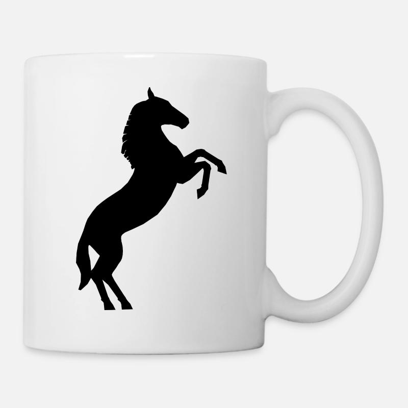 Cheval - Mug blanc - blanc