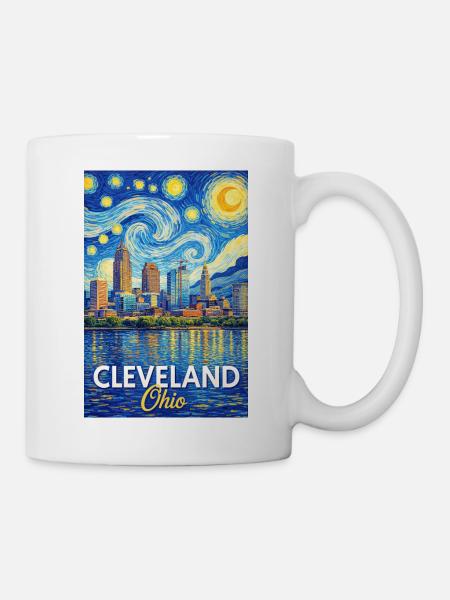 Cleveland, Ohio - Tasse - Weiß