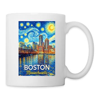 Boston, Massachusetts - Mug - white - Right