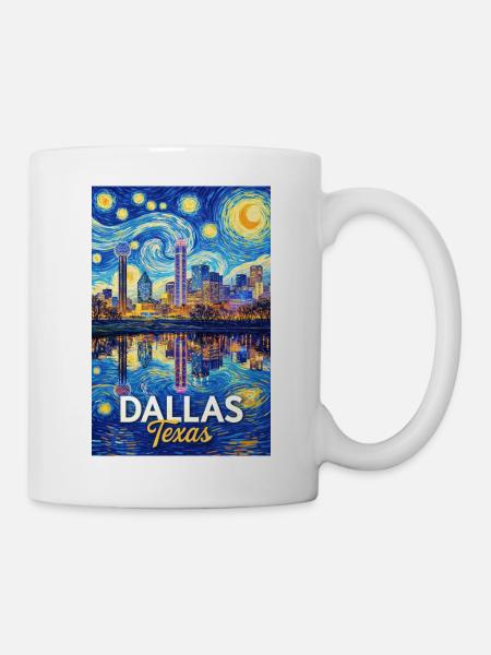 Dallas, Texas - Tasse - Weiß