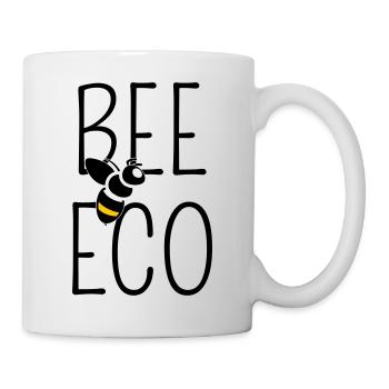 Bee Committed to Organic Transition - Mug - white - Right