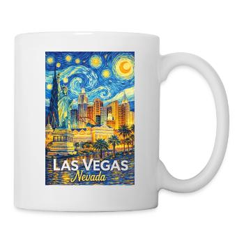 Las Vegas Nevada - Tasse - Weiß - Rechts