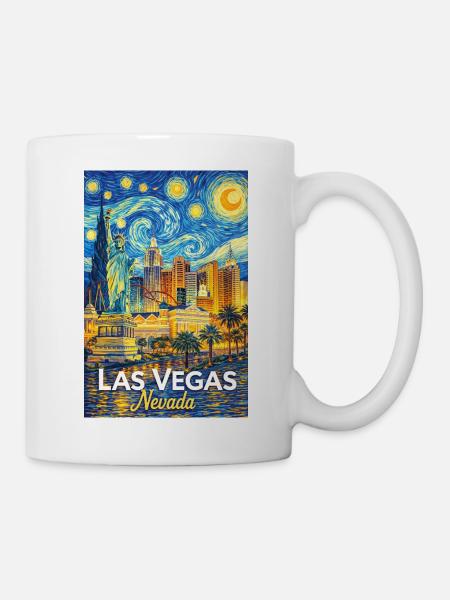 Las Vegas Nevada - Tasse - Weiß