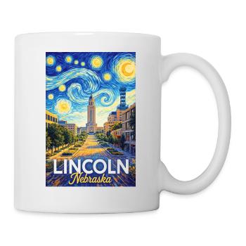 Lincoln, Nebraska - Mug - white - Right