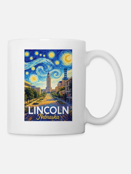 Lincoln Nebraska - Tasse - Weiß
