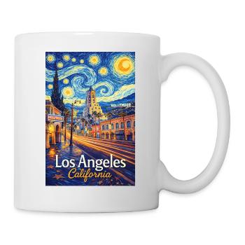 Los Angeles, California - Mug - white - Right