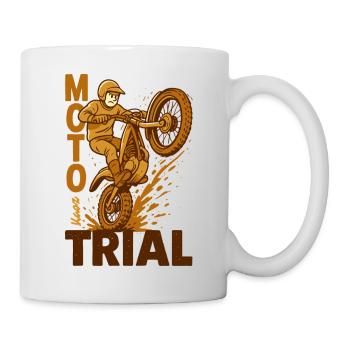 Moto Trial Rider Splash Motocross - Mug - white - Right