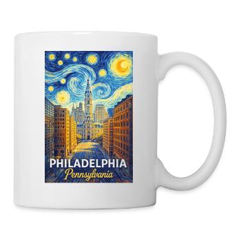 Philadelphia, Pennsylvania - Mug - white - Right
