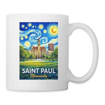 Saint Paul, Minnesota - Mug - white - Right