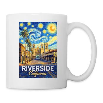 Riverside, California - Mug - white - Right