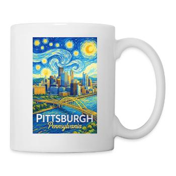 Pittsburgh, Pennsylvania - Mug - white - Right