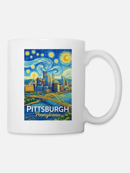 Pittsburgh, Pennsylvania - Tasse - Weiß