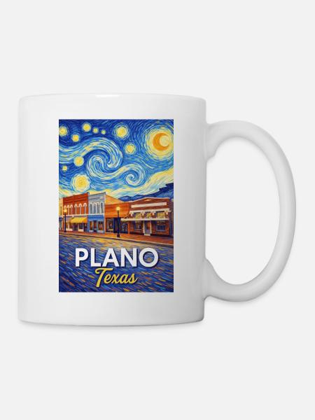 Plano, Texas - Tasse - Weiß