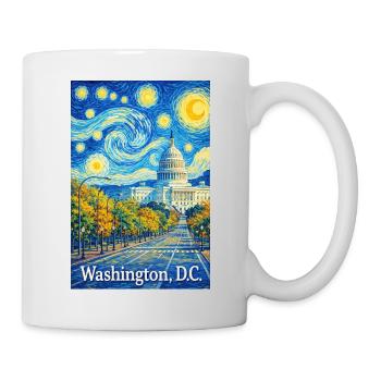 Washington, D.C. - Mug - white - Right