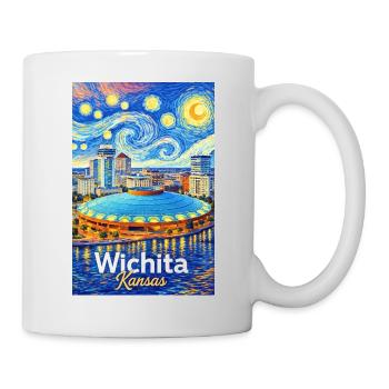 Wichita, Kansas - Tasse - Weiß - Rechts