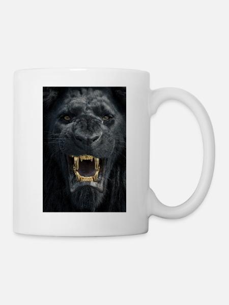 Beast Gold Grin - Tasse - Weiß