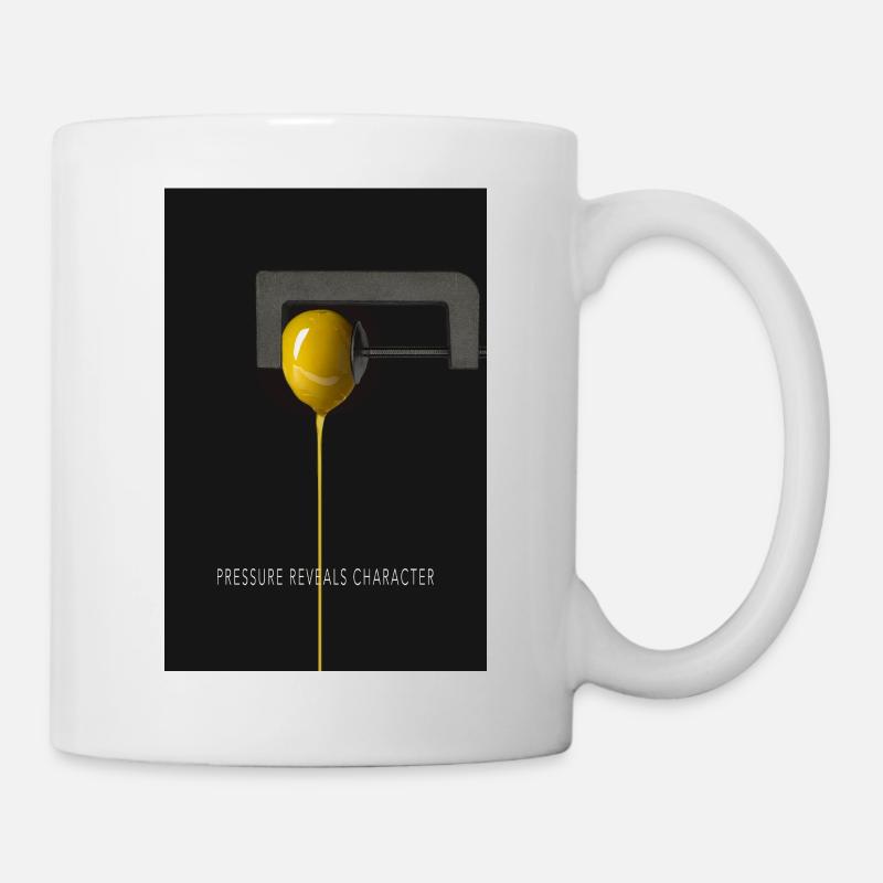 Pressure révèle l’affiche du personnage - Mug blanc - blanc
