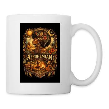 Rituel du Feu Afrohème - Mug blanc - blanc - Droite