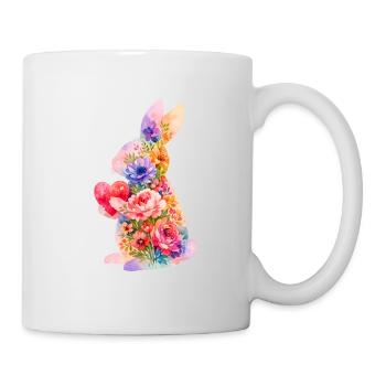 Bunny Heart Cute - Mug - white - Right