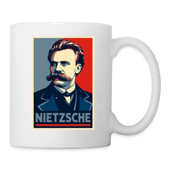 Nietzsche Pop Art Portrait - Mug - white - Right