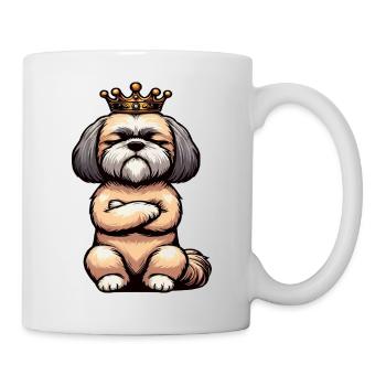 Shih tzu Shih tzus Shih tzu Besitzer Shih tzu fan - Tasse - Weiß - Rechts