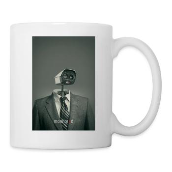 Monitored Minimal Surveillance Poster - Mug - white - Right