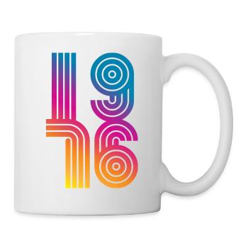 Vintage 1976 - Tasse - Weiß - Rechts